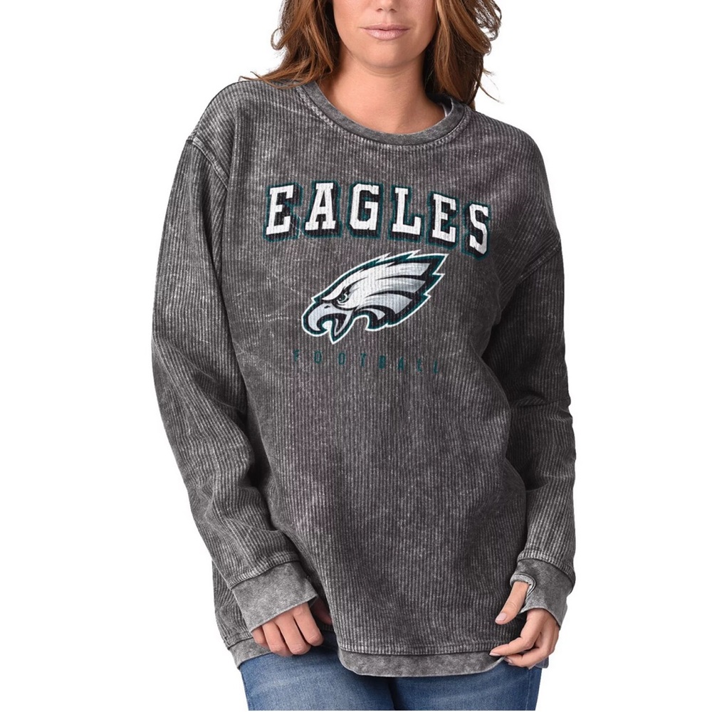 NWT Medium Women's Philadelphia Eagles Comfy Cord Pullover